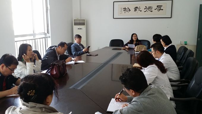 2014-2015学年第二学期系（部）主任期中工作会议圆满结束