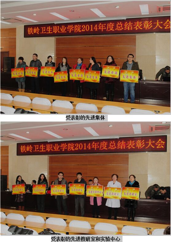 我院召开2014年度总结表彰大会