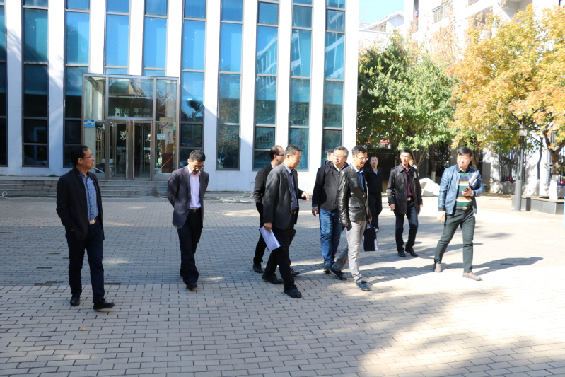 辽宁省节能型公共机构验收考核领导小组对我院节约、节能减排工作检查与指导