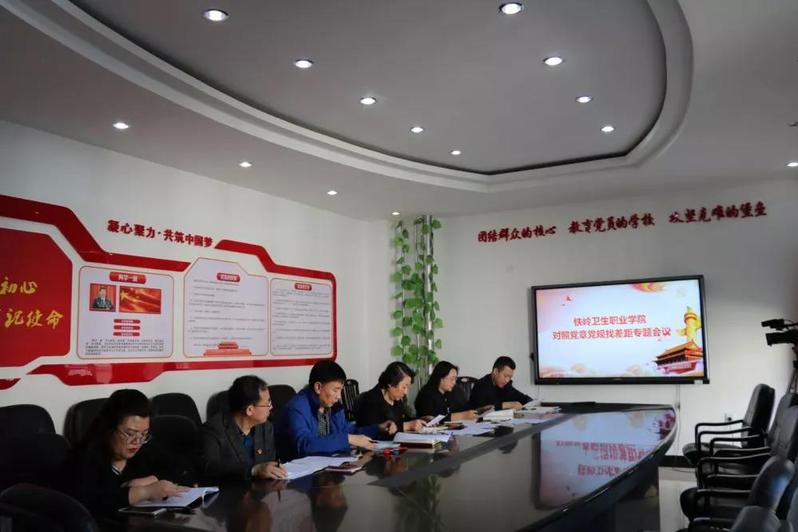 我院召开党委领导班子对照党章党规找差距专题会议